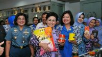 Ketum Dharma Pertiwi Tinjau Sentra Pembenihan Padi