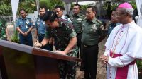 Panglima TNI Resmikan Gereja Katolik Bunda Maria Fatima