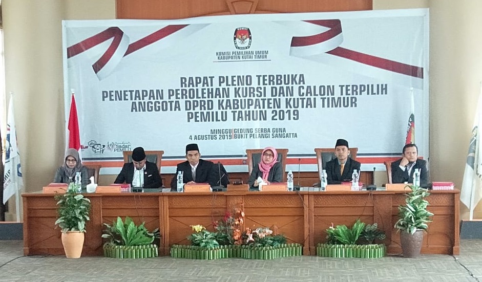 penetapan anggota dprd kutim