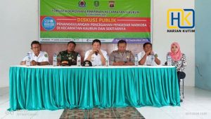 Perangi Kasus Narkoba, FORKOM Kaubun Adakan Diskusi Publik Penanggulangan Dan Pencegahan Pengedar Narkoba