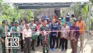 Kerjasama Kodim 0909 Sangatta Dengan Perusahaan Anjev Group Hasilkan Rumah Bagi Warga Tak Mampu