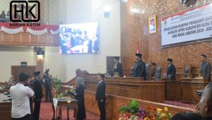 Lanjutkan Estafet, PAW Anggota DPRD Kutim Diambil Sumpah