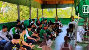 Sambut Harlah GP Ansor Ke-86, GP Ansor Kutim Ziarah Makam Ulama di Pulau Senumpak