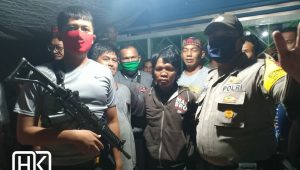 Tidak sampai satu jam pelaku residifis curanmor berhasil diamankan warga dan kepolisian Polsubsektor Teluk pandan