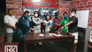 Bertepatan Hari Lahir Pancasila 1 Juni 2020 Polsubsektor Teluk Pandan berhasil mengungkap Kasus Peredaran Narkoba