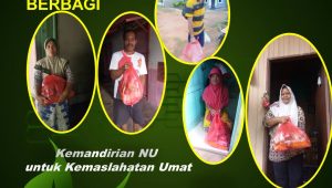 Lazisnu Berbagi, Berkah Sembako Bagi Terdampak  Covid-19