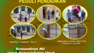 Lazisnu Kutim Bangun Kamar Santri Putri Dan Kamar Mandi Ponpes Al-Ma’arif