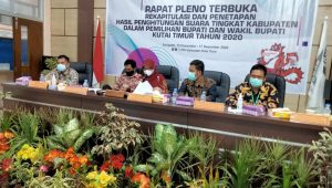 Rapat Pleno, Berikut Hasil Rekapitulasi KPU Tingkat Kabupaten