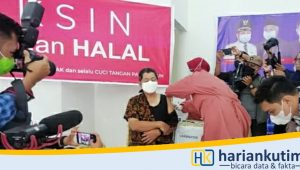 Vaksinasi Di Kutim Dimulai, 2 Pejabat Tidak Lolos Screening