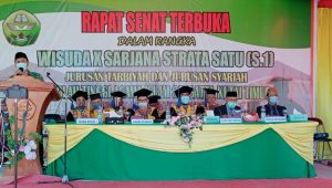Konsep Wisuda Drive Thrue: STAI Sangatta Mewisuda 151 Mahasiswa