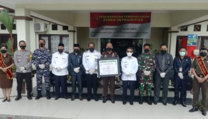 Pemkab Kutim Dukung Kejari – Canangkan Zona Integritas WBK-WBBM