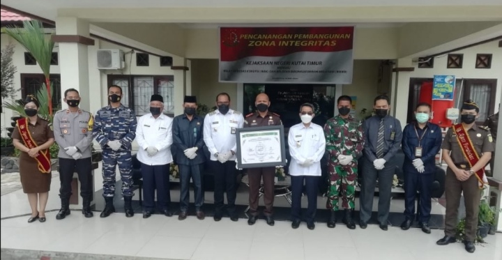 Pemkab Kutim Dukung Kejari - Canangkan Zona Integritas WBK-WBBM