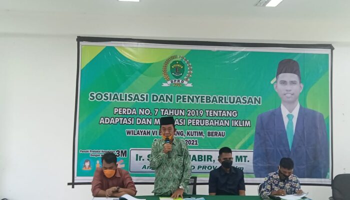 Sutomo Jabir Ajak Civitas Akademik STAI Sangatta tanggap terhadap Perubahan Iklim