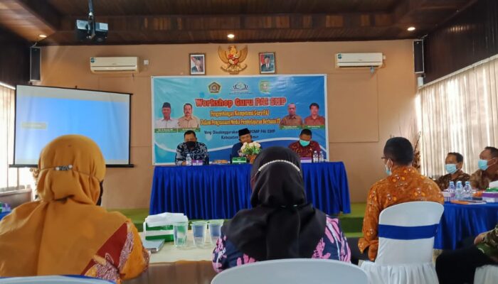 Tingkatkan Kompetensi Guru PAI Dalam Penguasaan IT, MGMP PAI SMP Kutim Adakan Workshop