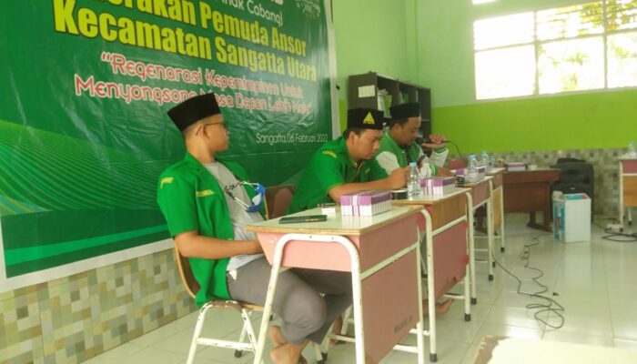 Gelar Konferensi, Riki Pimpin GP Ansor Sangatta Utara