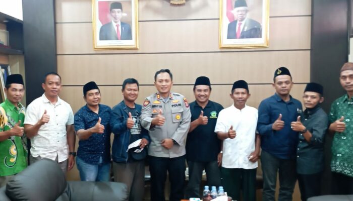 PCNU Jalin Silaturahim dan Kerjasama Dengan Polres Kutim